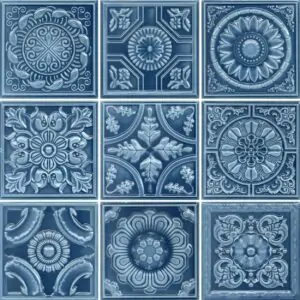 glossy encaustic tile 1500121